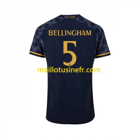 Maillot de Foot Real Madrid Jude Bellingham 5 Extérieur 2023-24